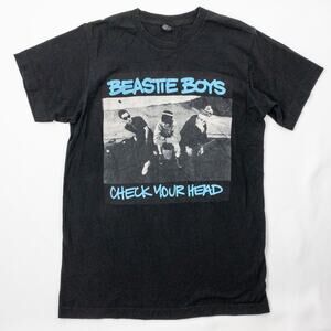 Beastie Boys Tultex Black Band Tee Shirt Unisex Mens XSmall Womens Small